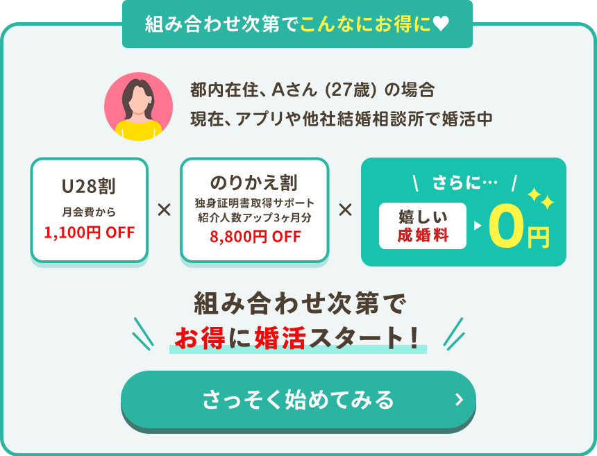 スマリッジ_婚活_オンライン婚活支援サービス_成婚料0円